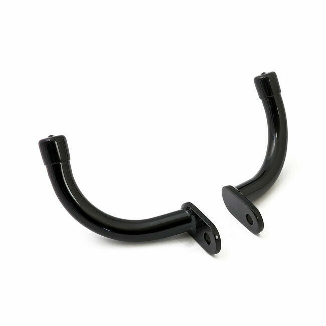 Supporti borse laterali neri per Harley Davidson Road King Electra Glide Touring